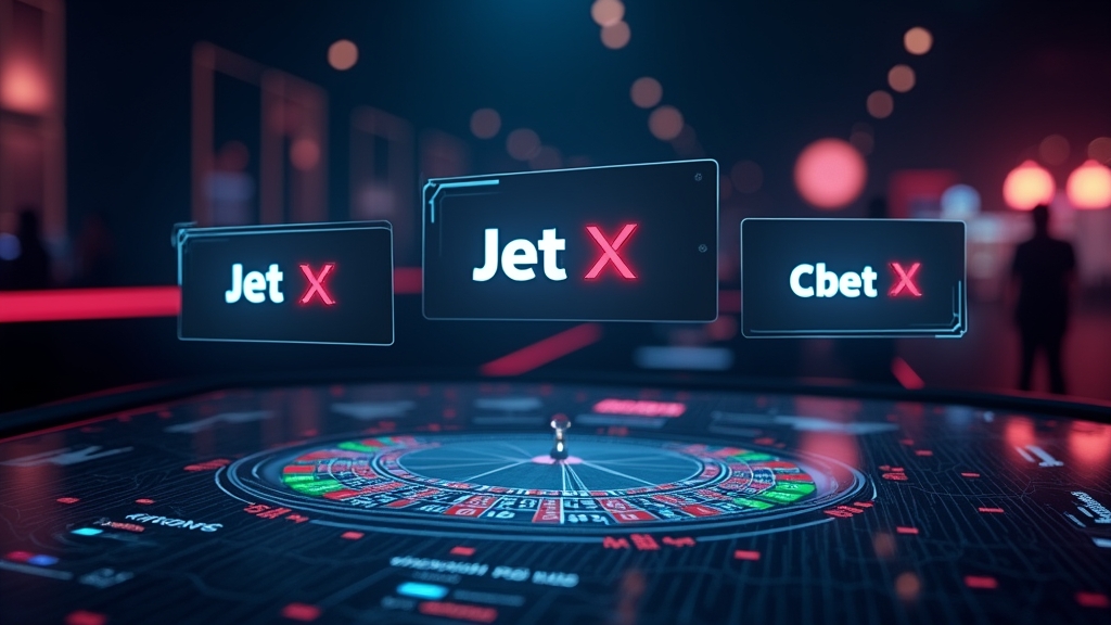 Tela de cassino com variações de nome do Jetx e interface de crash game